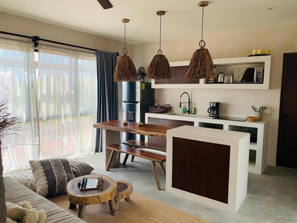 Vida Jungle Boho Apart 13 With Special Fee To Access Hotel Bardo 图卢姆 外观 照片